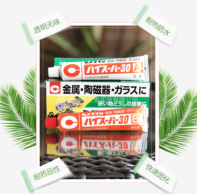施敏打硬金屬、陶瓷接著專用膠